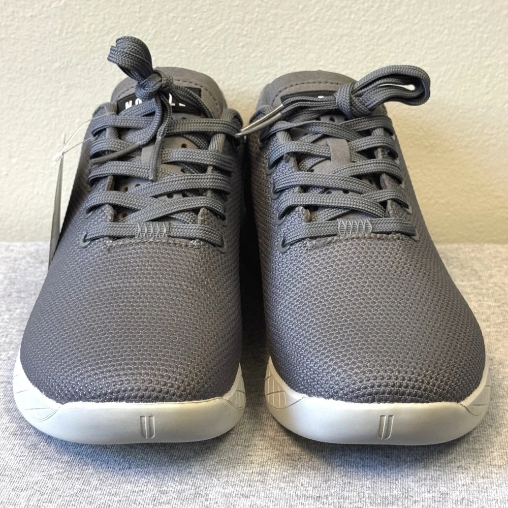 NOBULL SuperFabric Trainer Mens 8.5 Womens 10 Grey Cross Training Shoes NWOT